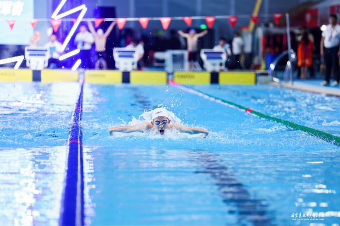 北京奥体中心英东游泳馆迎来2023年“国家奥体杯