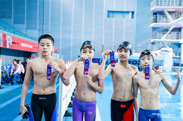 北京奥体中心英东游泳馆迎来2023年“国家奥体杯